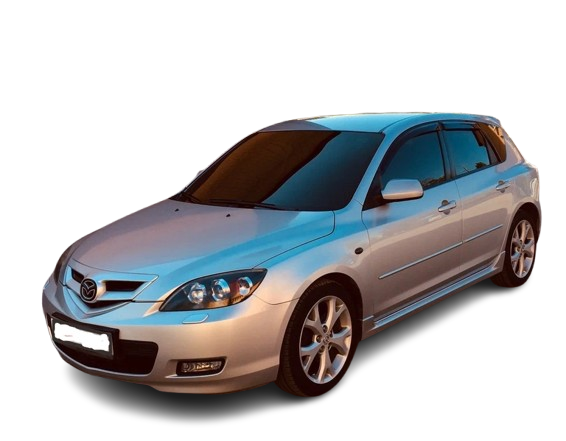 Стекло для фары Mazda 3 BK хэтчбек (2003-2009) 2558 - фото 6078