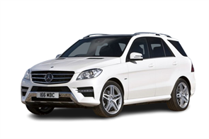 Стекло для фары Mersedes M-Class W166 (2011-2015) 2592